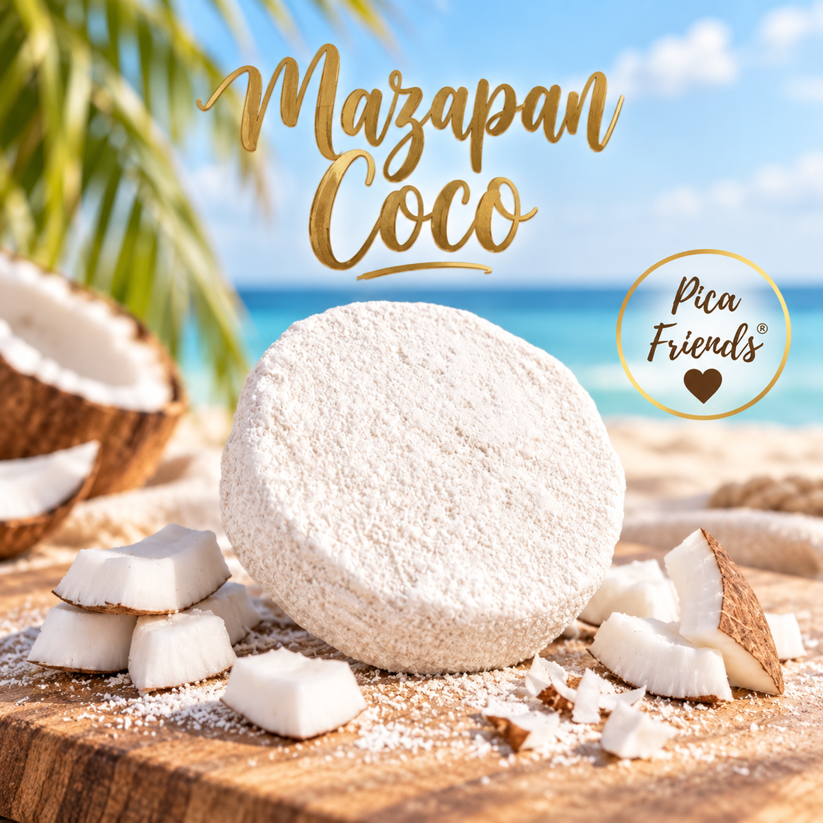 Mazapán coco