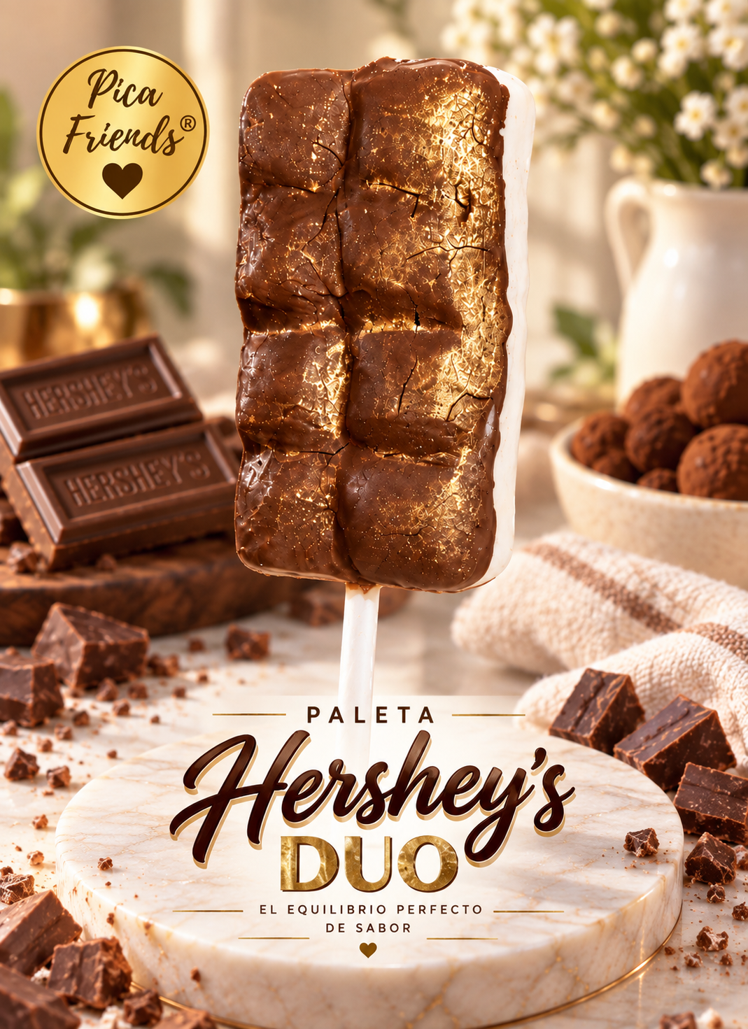Paleta Hershey " duo