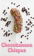 Choco banana chispas
